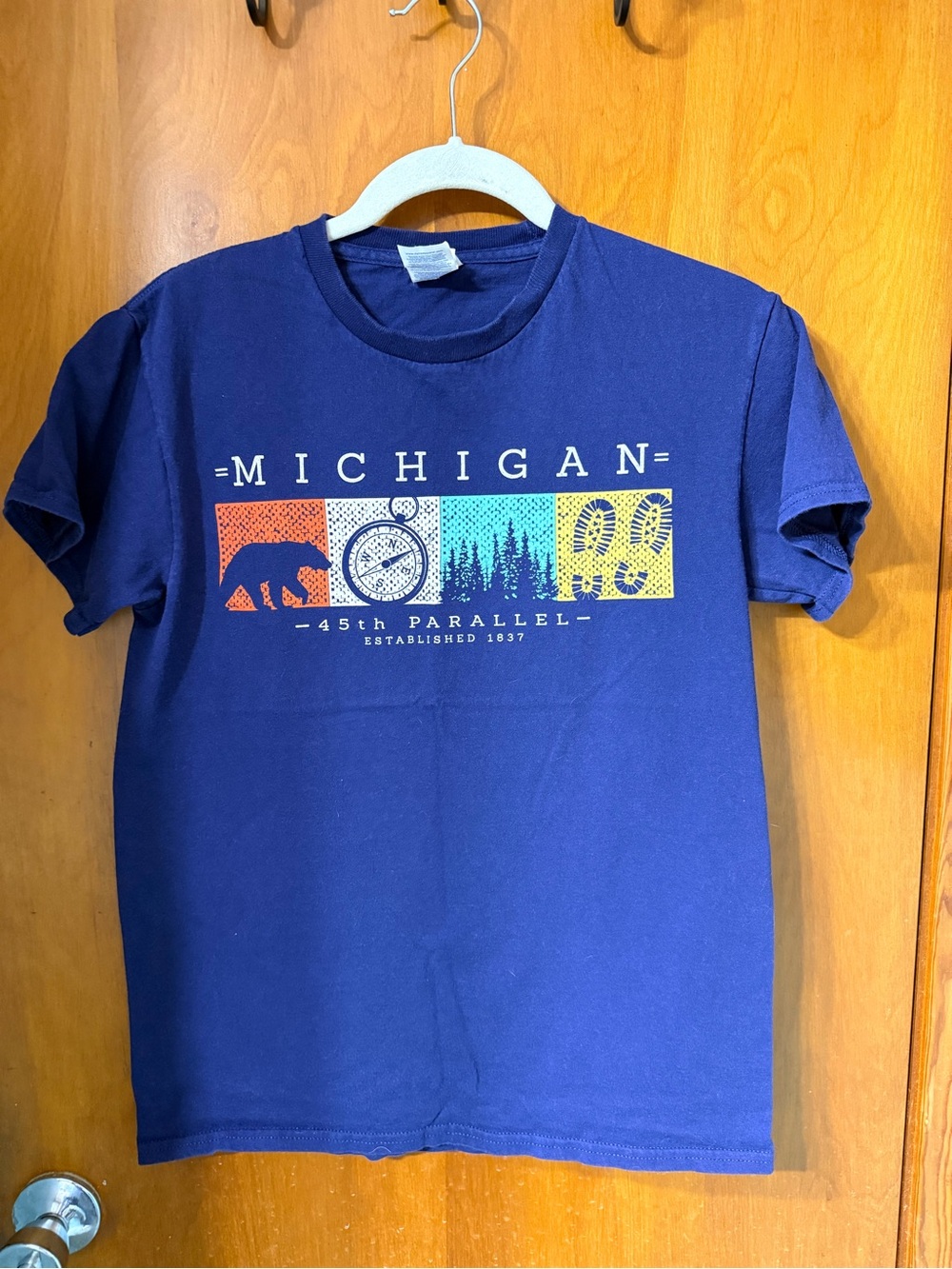 Vintage Michigan Graphic Short Sleeve Tee